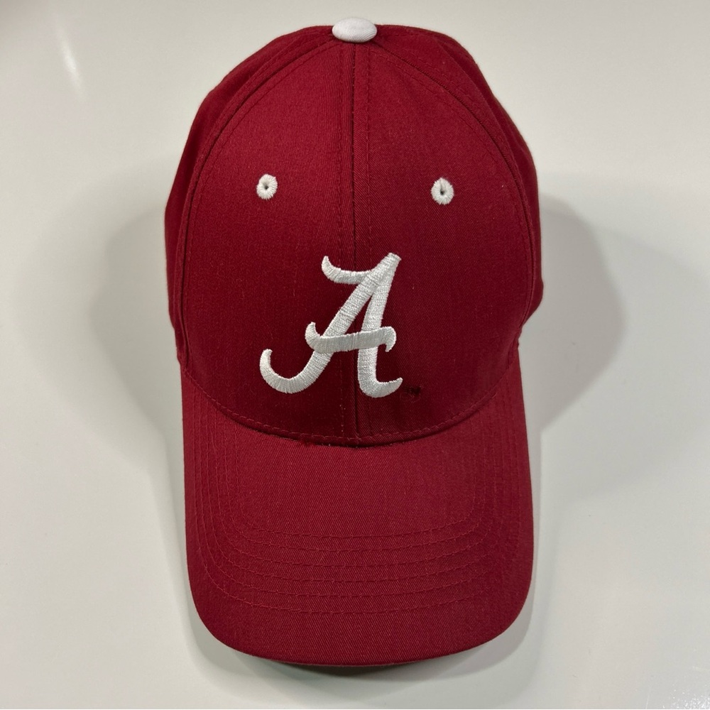 Crimson Tide Alabama Cap with White Embroidery A
